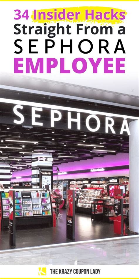 sephora discounts for employees